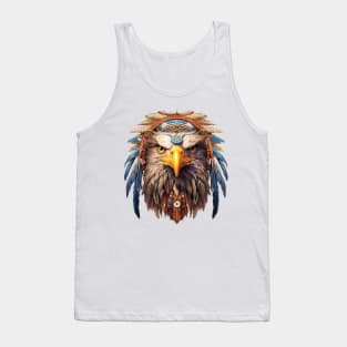 Native American Eagle Portrait Tank Top